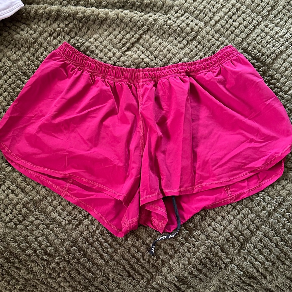 Jolyn Clothing Vibrant Pink Athletic Shorts
